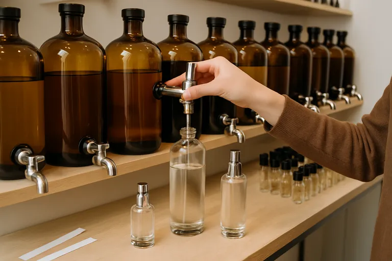 Hervulbare parfumflacons: hoe een refill concept store werkt